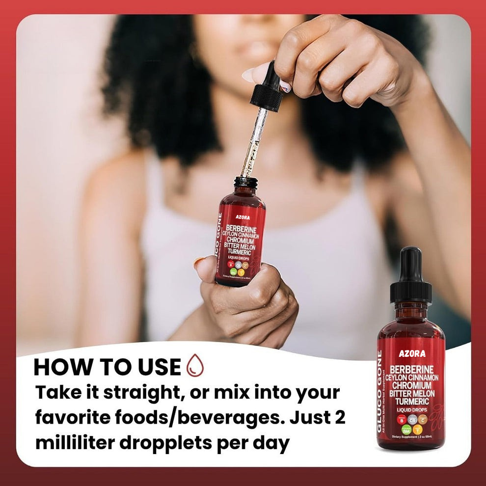 Azora Ceylon Cinnamon Berberine Liquid Drops