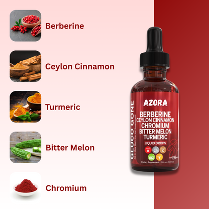 Azora Ceylon Cinnamon Berberine Liquid Drops