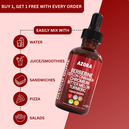 Azora Ceylon Cinnamon Berberine Liquid Drops